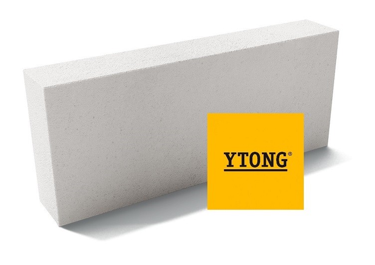 Блок газобетонный Ytong D500 625х250х75 мм