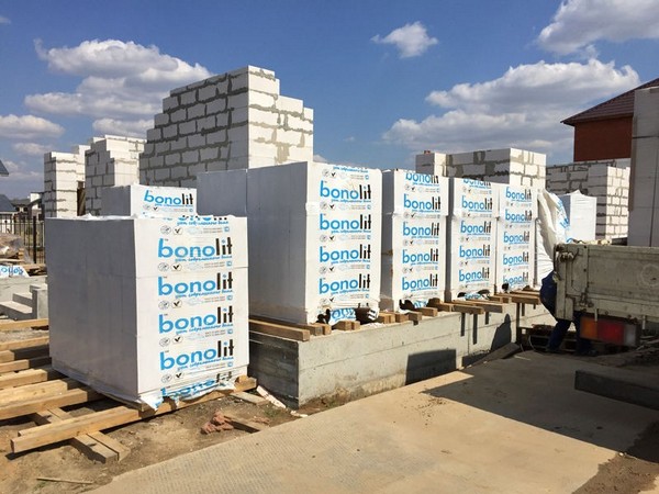 Газобетонные блоки Bonolit г. Малоярославец D500 B3,5 625х200х200